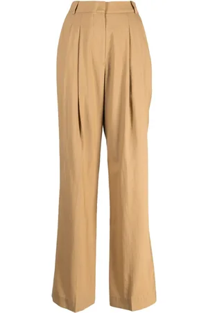 Low Classic Pantalon en laine à coupe droite