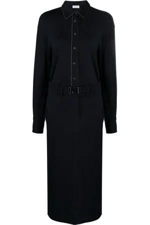 Brunello Cucinelli Robe à détail de chaine boule Monili signature