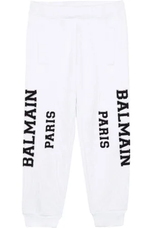 Balmain Pantalon de jogging à logo imprimé