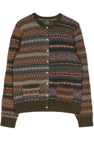 Ralph Lauren Cardigan en maille fair isle