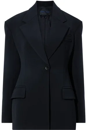 Proenza Schouler Blazer en laine vierge à simple boutonnage