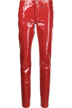 Zadig & Voltaire Pantalon skinny Peko à effet verni