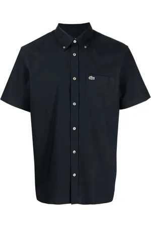 Lacoste Chemise en coton à logo brodé