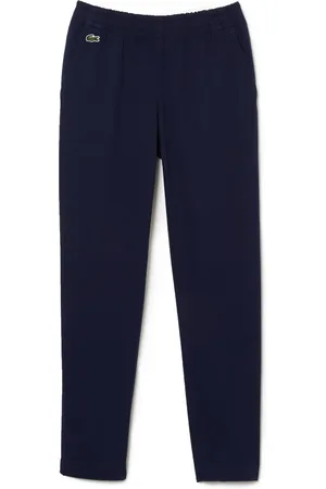 Lacoste Pantalon en gabardine à coupe stretch