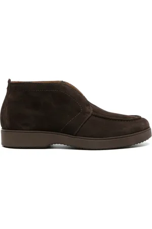 HENDERSON BARACCO Bottines en daim à bout amande