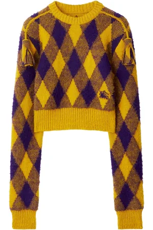 Burberry Pull en laine à motif Equestrian Knight