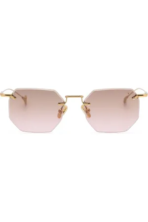 Eyepetizer Lunettes de soleil Panthere à monture géométrique