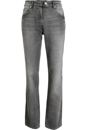 Courrèges Jean à coupe droite en coton