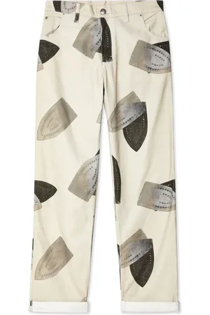 Charles Jeffrey Loverboy Jean Art Denim à coupe droite