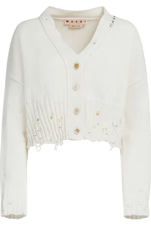 Marni Cardigan à effet-usé