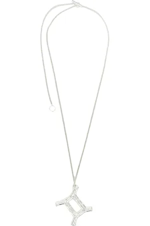Jil Sander Collier chaîne à pendentif zodiaque