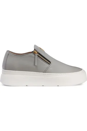 Giuseppe Zanotti Baskets Mike en cuir à fermeture zippée