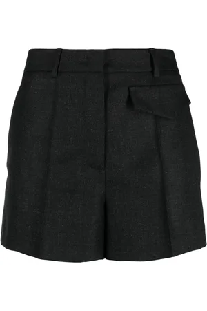 BLANCA Short plissé Salicaria à taille mi-haute