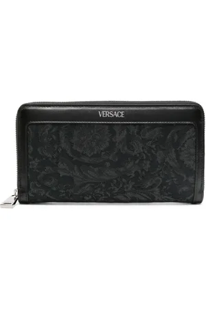 VERSACE Portefeuille à motif Barocco en jacquard