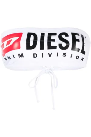 Diesel Haut de bikini à logo imprimé Bfb-Bryna