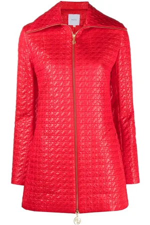 Patou Veste zippée à design matelassé