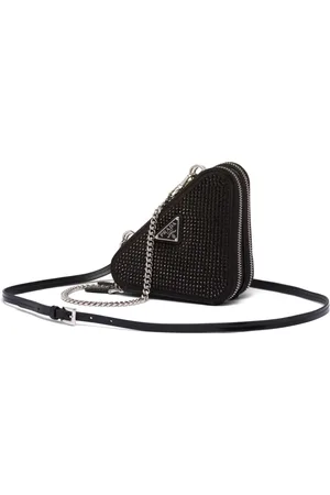 Prada Mini pochette à ornements en cristal