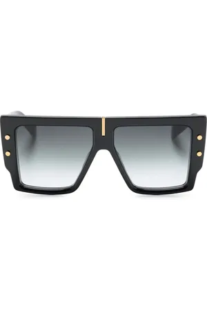 Balmain Lunettes de soleil à monture rectangulaire