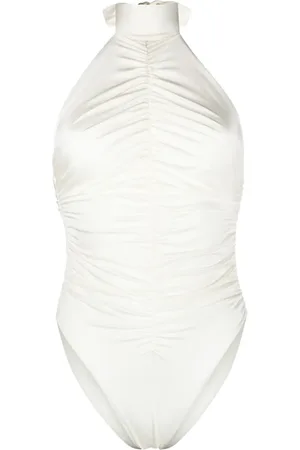 Noire Swimwear Maillot de bain froncé