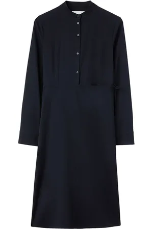 Jil Sander Robe-chemise à design à empiècements