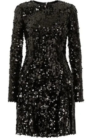 Dolce & Gabbana Robe courte à ornements de sequins