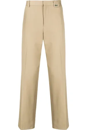 Lacoste Pantalon chino à logo brodé