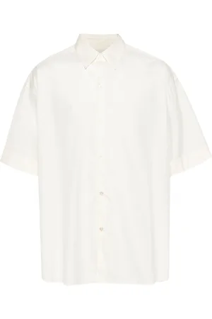 STUDIO NICHOLSON Chemise en coton à design uni