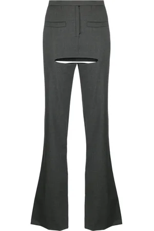 Courrèges Pantalon de tailleur à découpes