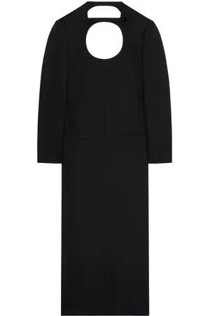 Courrèges Robe longue à découpes