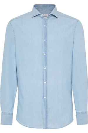 Brunello Cucinelli Chemise à boutonnière