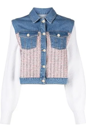 Veste en best sale jean maje femme