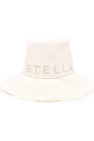 Stella McCartney Chapeau à logo appliqué