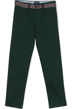 Ralph Lauren Pantalon chino Bedford à taille ceinturée