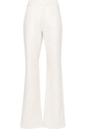 ROTATE Pantalon droit à taille haute