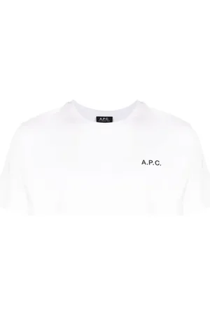 A.P.C. T-shirt en coton à logo imprimé