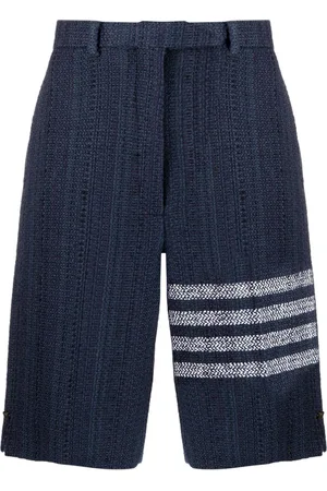 Thom Browne Short taille haute à 4 bandes signature