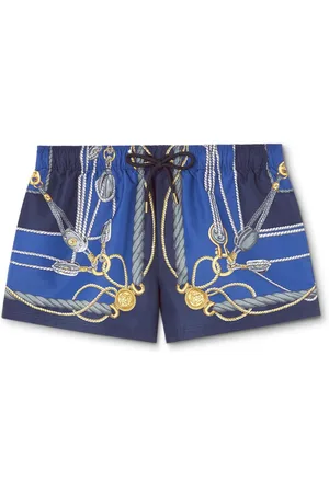 VERSACE Short de bain à imprimé Nautical