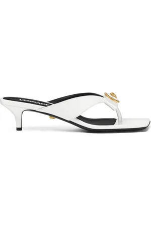 VERSACE Sandales Giverny 45 mm à bride en cuir
