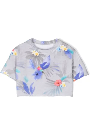 Lapin House T-shirt à fleurs