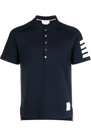 Thom Browne Polo à 4 bandes signature