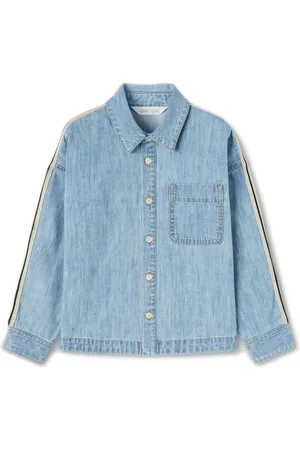 Palm Angels Surchemise Overlogo en chambray