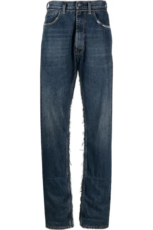 Maison Margiela Jean ample à patch logo