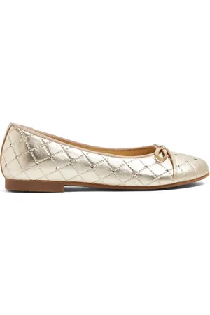Andanines Ballerines à effet métallisé