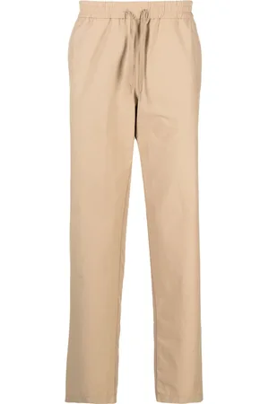 Moschino Pantalon droit à logo brodé