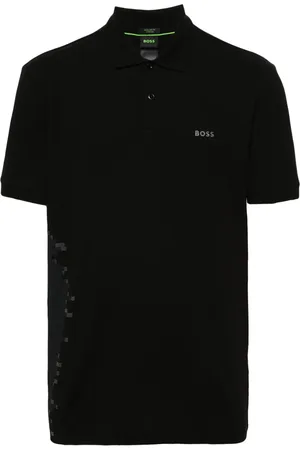 HUGO BOSS Polo à logo en caoutchouc