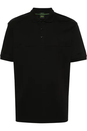 HUGO BOSS Polo en coton à logo imprimé