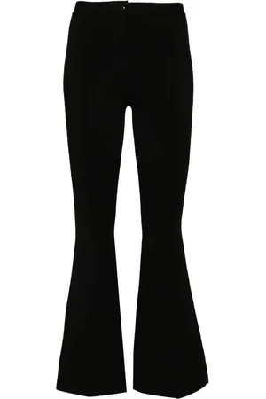 THEORY Pantalon évasé à détails plissés