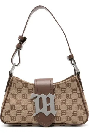 MISBHV Sac à main monogrammé en jacquard