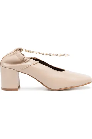 ALOHAS Escarpins Agent Anklet en cuir