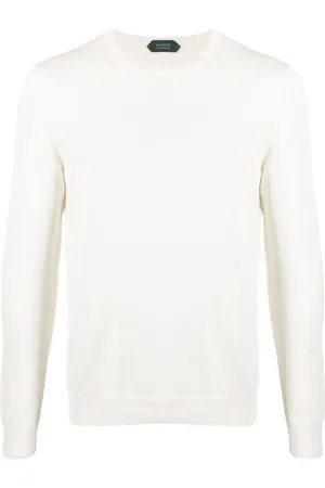 ZANONE Pull en maille à col ras de cou